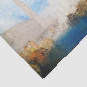 William Turner - Venetië, de Piazzetta Tissuepapier (Detail)