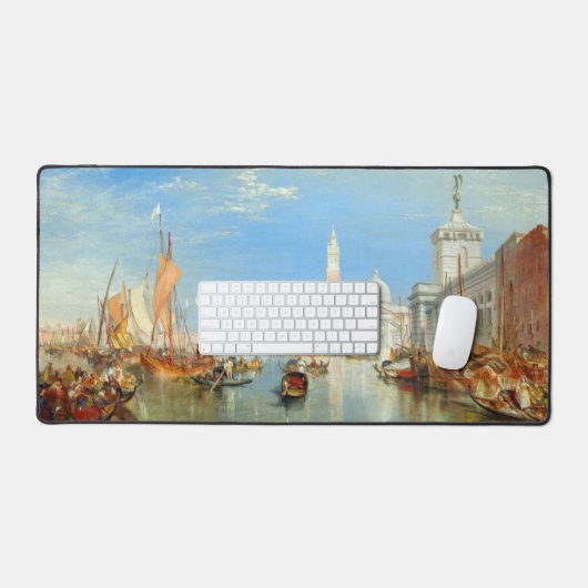 William Turner - Venetië, Dogana & San Giorgio Bureaumat (Keyboard & Muis)