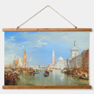 William Turner - Venetië, Dogana & San Giorgio Hangend Wandkleed