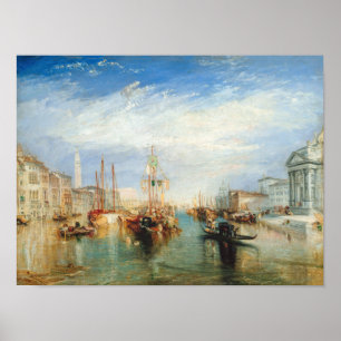 William Turner - Venetië Portiek Madonna della Sal Poster