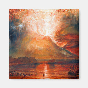 William Turner Vesuvius Eruption Magneet