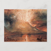 William Turner - Vesuvius in uitbarsting Briefkaart (Voorkant)