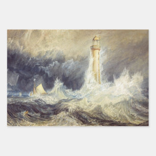 William Turner - Vuurtoren Bell Rock Inpakpapier Vel