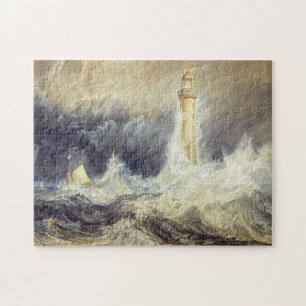 William Turner - Vuurtoren van Bell Rock Legpuzzel