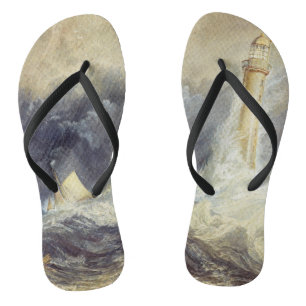 William Turner - Vuurtoren van Bell Rock Teenslippers