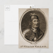 William Wallace Briefkaart (Voorkant / Achterkant)