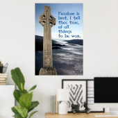 William Wallace Monument Poster Print (Thuiskantoor)