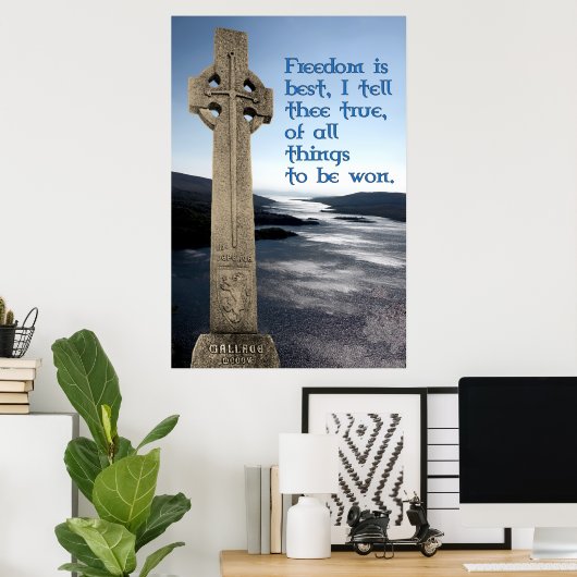 William Wallace Monument Poster Print (Thuiskantoor)