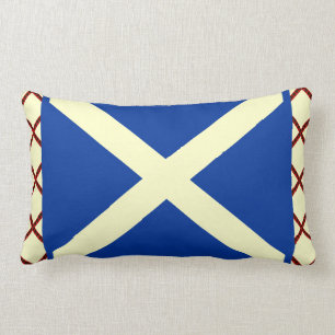 William Wallace Tartan Scottish Saltire Flag Kussen