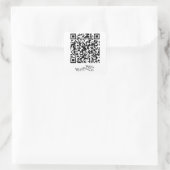 William Walter en Co QR Code Sticker (Tas)