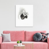 William Wilberforce Canvas Afdruk (Insitu (Woonkamer))