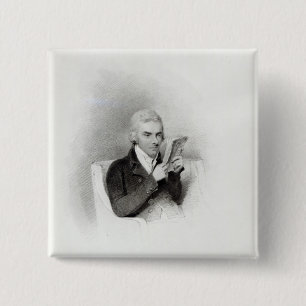 William Wilberforce Vierkante Button 5,1 Cm