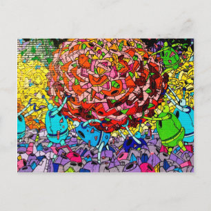 Williamburg Graffiti Art Briefkaart