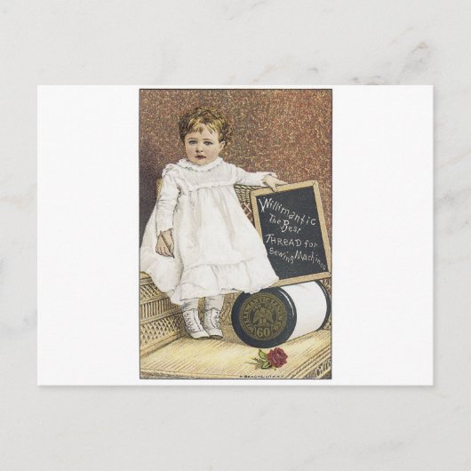 Williammantic Thread Briefkaart (Voorkant)