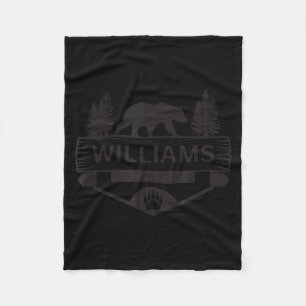 Williams Arizona dieren in het wild beer wandelen Fleece Deken