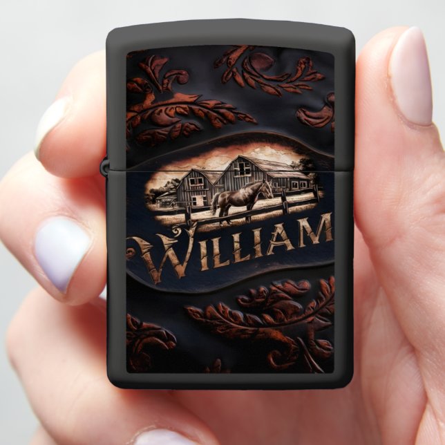 William's Barn Scene Sign (In Hand)