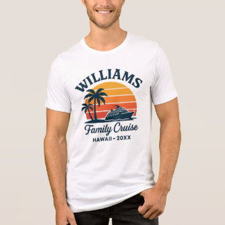 Williams cruise tropische vakantie Hawaï schip rei Tri-Blend Shirt