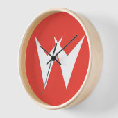 Williams Electronics Clock - White (Hoek)