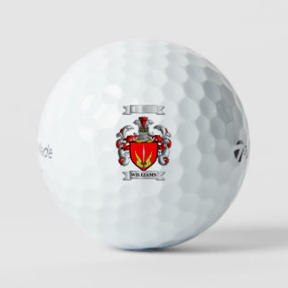 WILLIAMS FAMILIE NAAM SCHILD EN WAPEN GOLF BAL