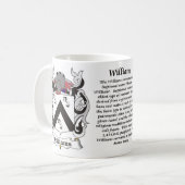 Williams Family Coat of Arms Mok (Voorkant links)