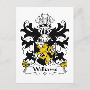 Williams Family Crest Briefkaart