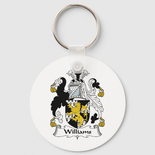 Williams Family Crest Sleutelhanger (Voorkant)