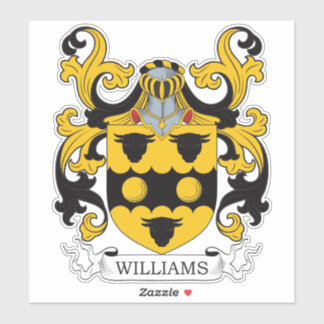 Williams Family Crest Sticker