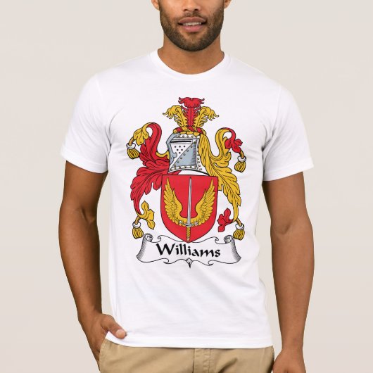 Williams Family Crest T-shirt (Voorkant)