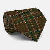 Williams Family Pset Tartan Pattern Stropdas (Opgerold)