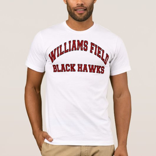 Williams Field Black Hawks T-shirt (Voorkant)