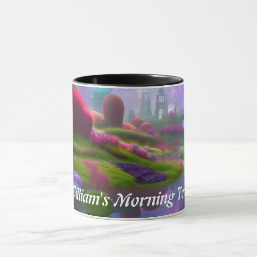 William's Morning Tea Gepersonaliseerd Mok (Midden)