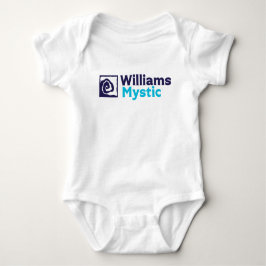 Williams-Mystic logo baby bodysuit