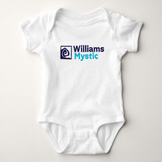 Williams-Mystic logo baby bodysuit