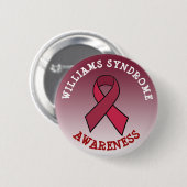 Williams Syndrome Awareness Month Button (Voorkant /achterkant)