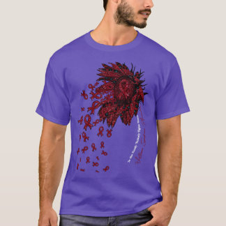Williams Syndroom Bewustzijn zonnebloem niemand ve T-shirt