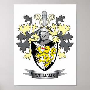 Williams-wapenschild Poster