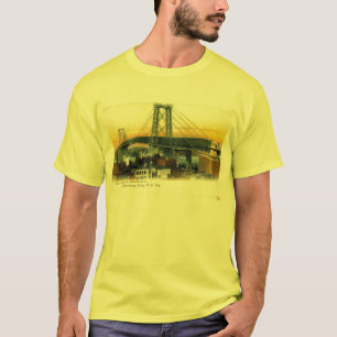 Williamsburg Bridge, New York City, 1905  T-shirt