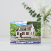 Williamsburg, Virginia Briefkaart (Staand voorkant)
