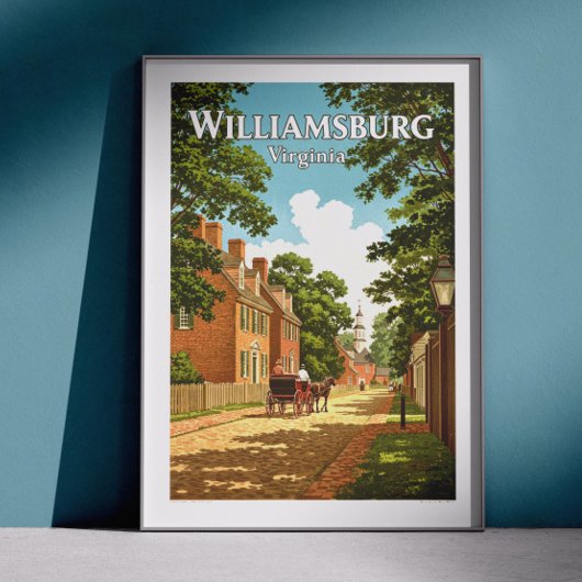 Williamsburg Virginia Poster