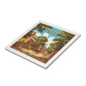  Williamsburg Virginia Tegeltje (Zijkant)