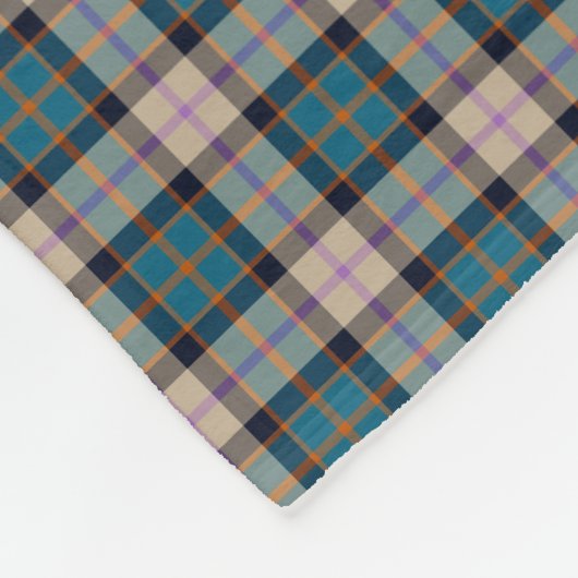 Williamson Ancient Tartan fleece deken (Hoek)