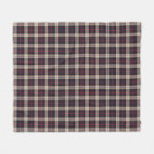 Williamson Modern Tartan Fleece Blanket, 50"x60" (Voorkant (Horizontaal))