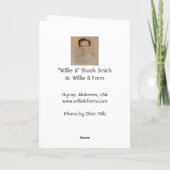 "Willie B" schudde Smith Kaart (Achterkant)
