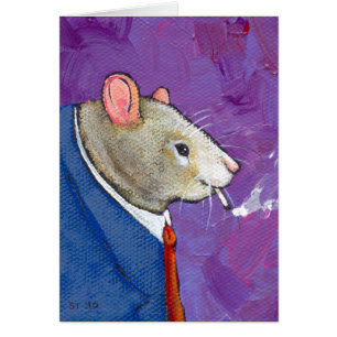 Willie de Rat - leuk schilderij voor zakenlui