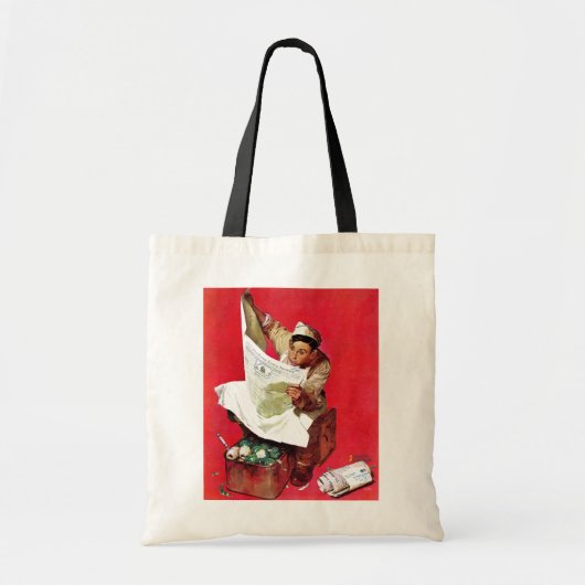 Willie Gillis op K.P. Tote Bag (Voorkant)