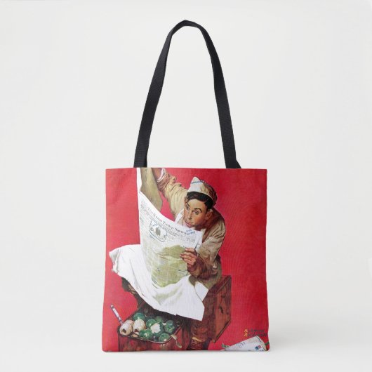 Willie Gillis op K.P. Tote Bag (Voorkant)
