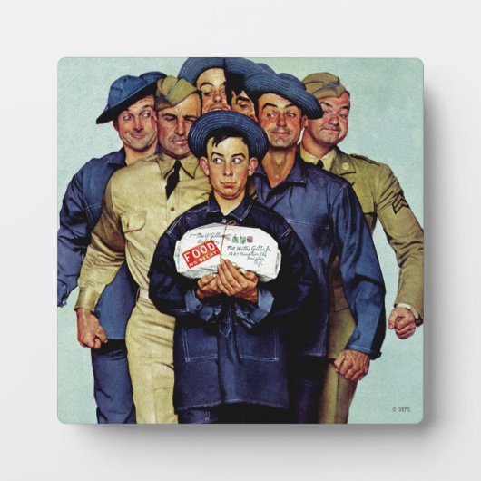 Willie Gillis' pakket van Thuis Fotoplaat (Voorkant)