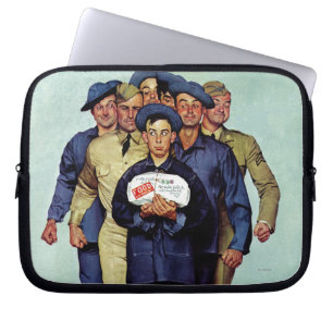 Willie Gillis' pakket van Thuis Laptop Sleeve