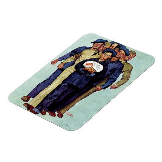 Willie Gillis' pakket van Thuis Magneet (Linkerzijde)