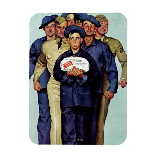 Willie Gillis' pakket van Thuis Magneet (Verticaal)